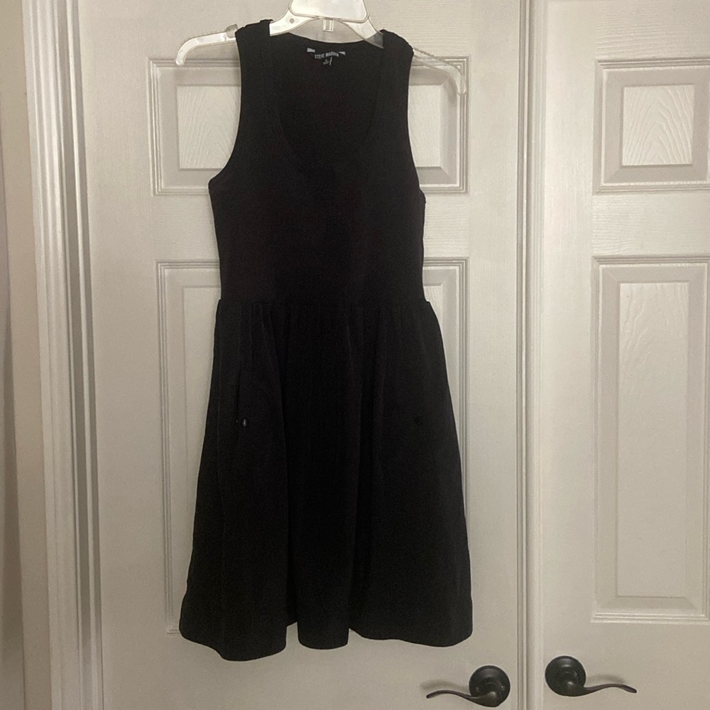 Steve Madden Black Sleeveless Dress